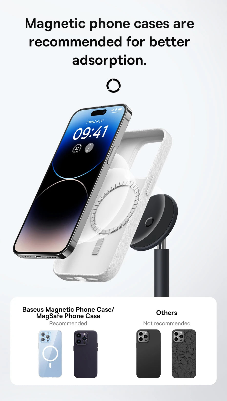 Baseus MagPro Desktop Phone Stand Cluster Baseus MagPro Desktop Phone Stand Cluster